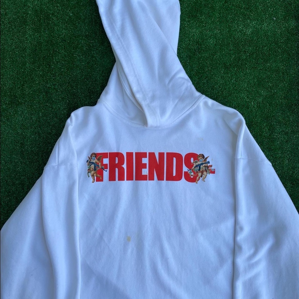 White Vlone angel hoodie